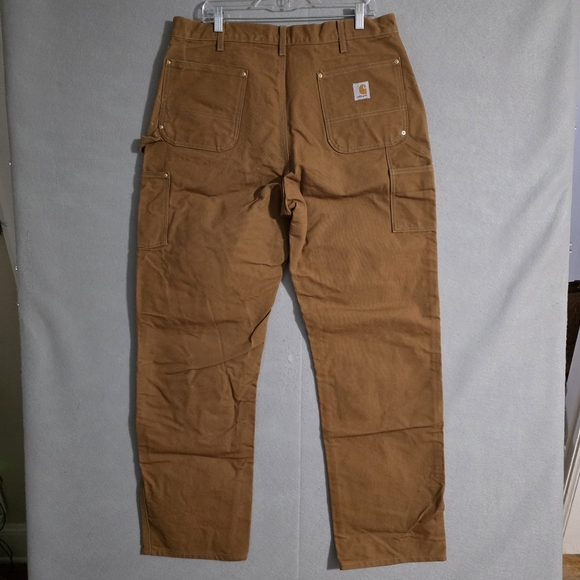 NWOT Carhartt Loose Fit Double Knee Duck Canvas Utility Pants B01 USA Size 38x34 - Picture 8 of 11